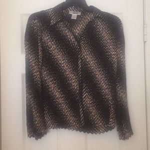 SMOKE FREE HOUSE - Women’s Size L Shirt Blk/Multi